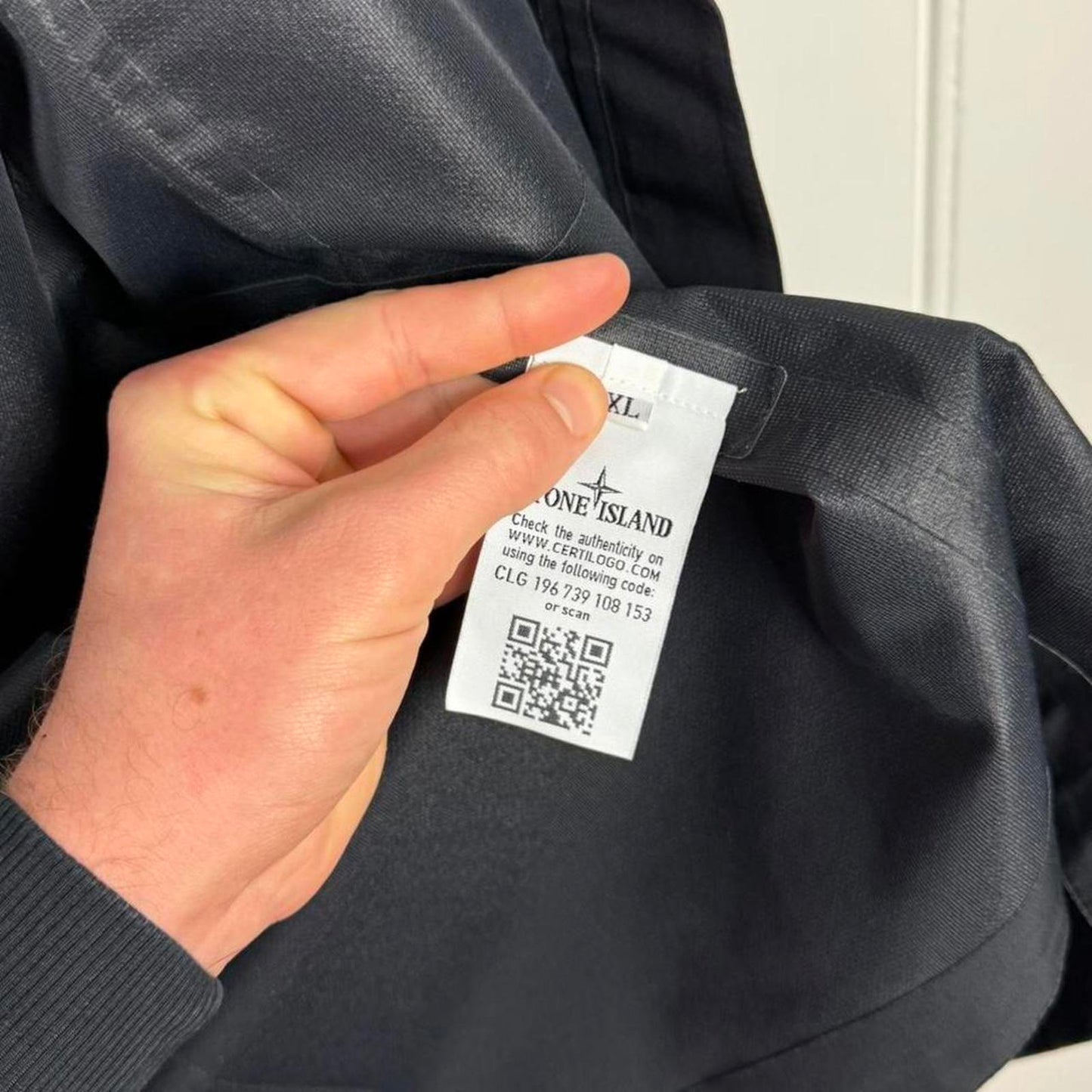 Stone Island Ghost Piece Tank Shield Jacket (XL)