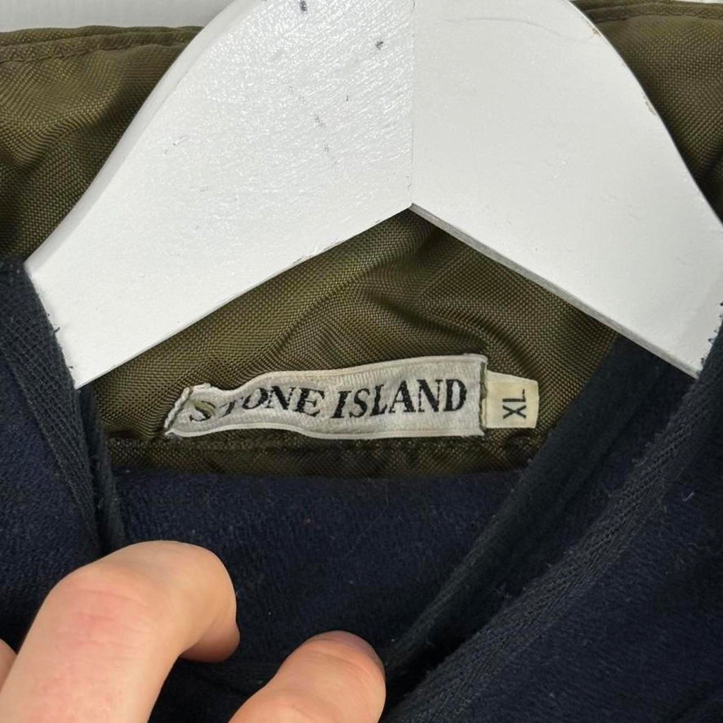1994 Stone Island Formula Steel Jacket Olive (XL)