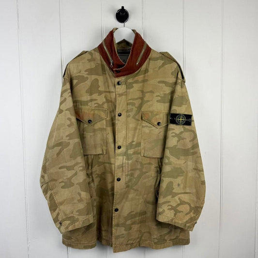 1990 Stone Island Ice Camo Jacket Carpenter (M)