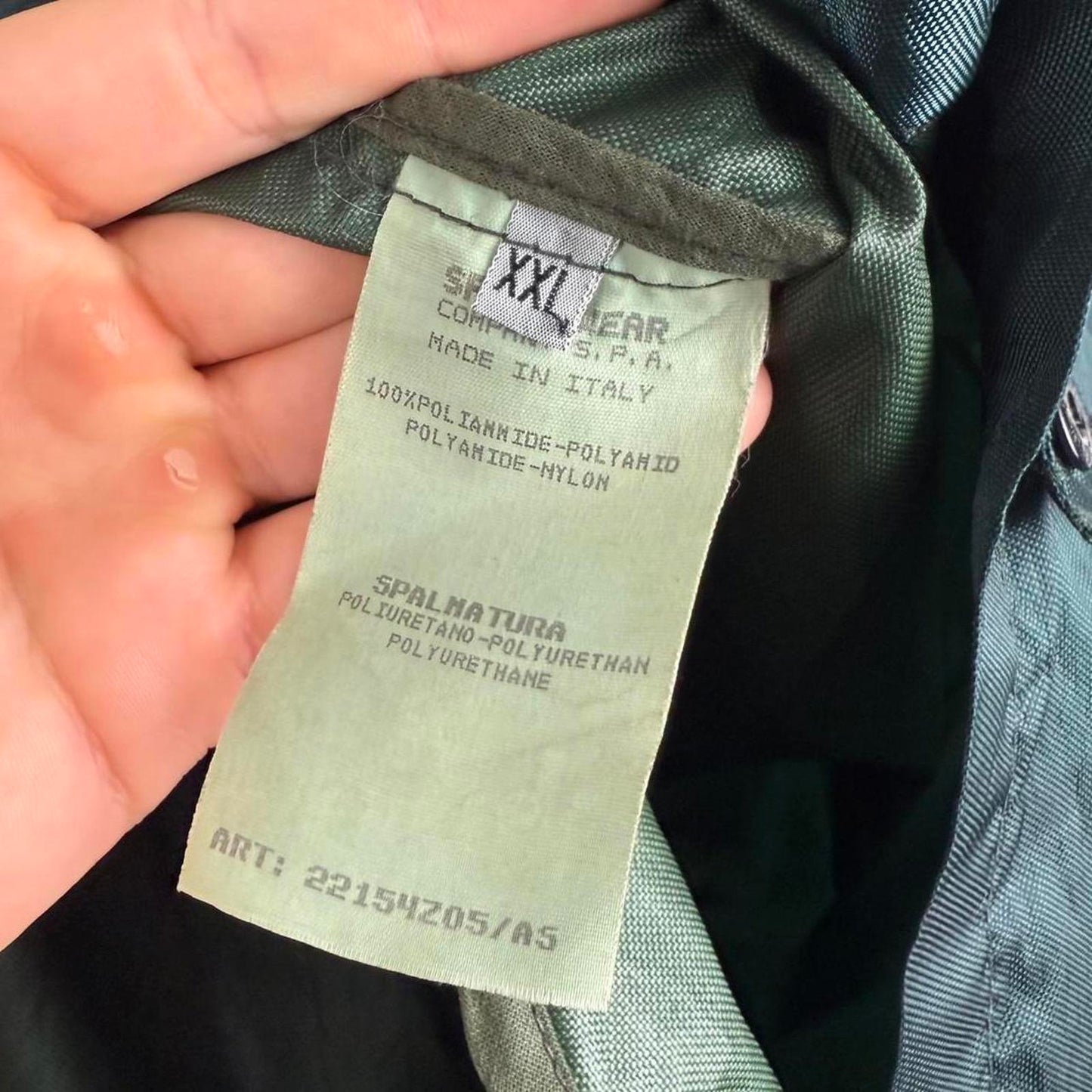 1995 Stone Island Formula Steel Nylon Jacket – Dark Emerald Green (XXL)