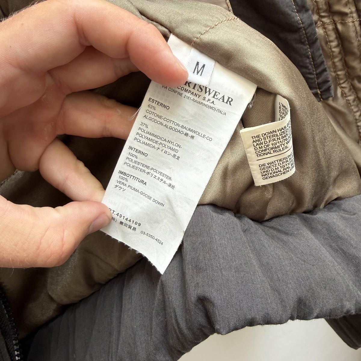 Stone Island Denims Puffer Jacket (M)
