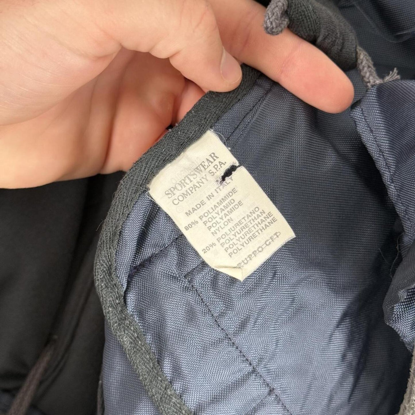 Stone Island Bonded Formula Steel Jacket Navy (L/XL)