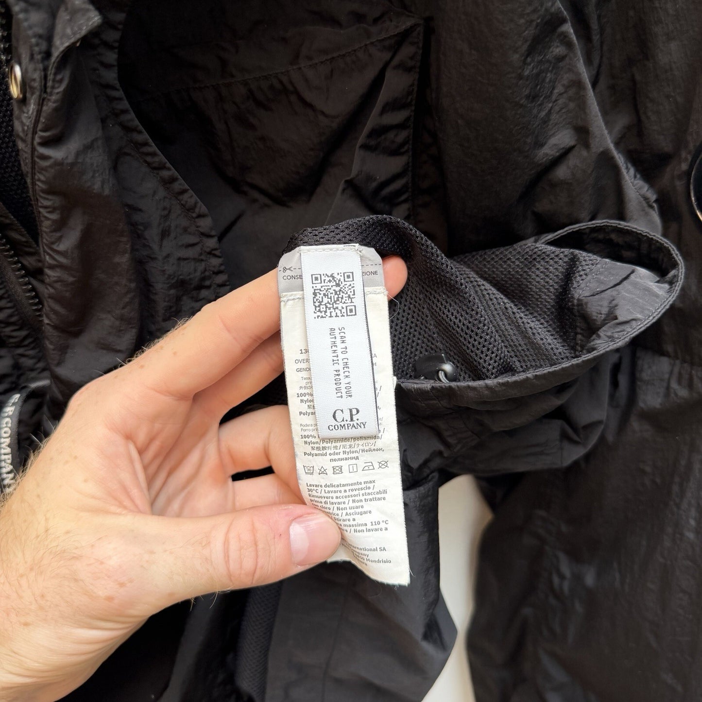 CP Company Chrome-R Half Zip Jacket (L)