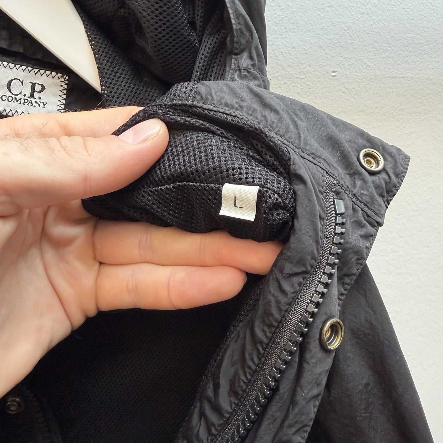 CP Company Chrome-R Half Zip Jacket (L)