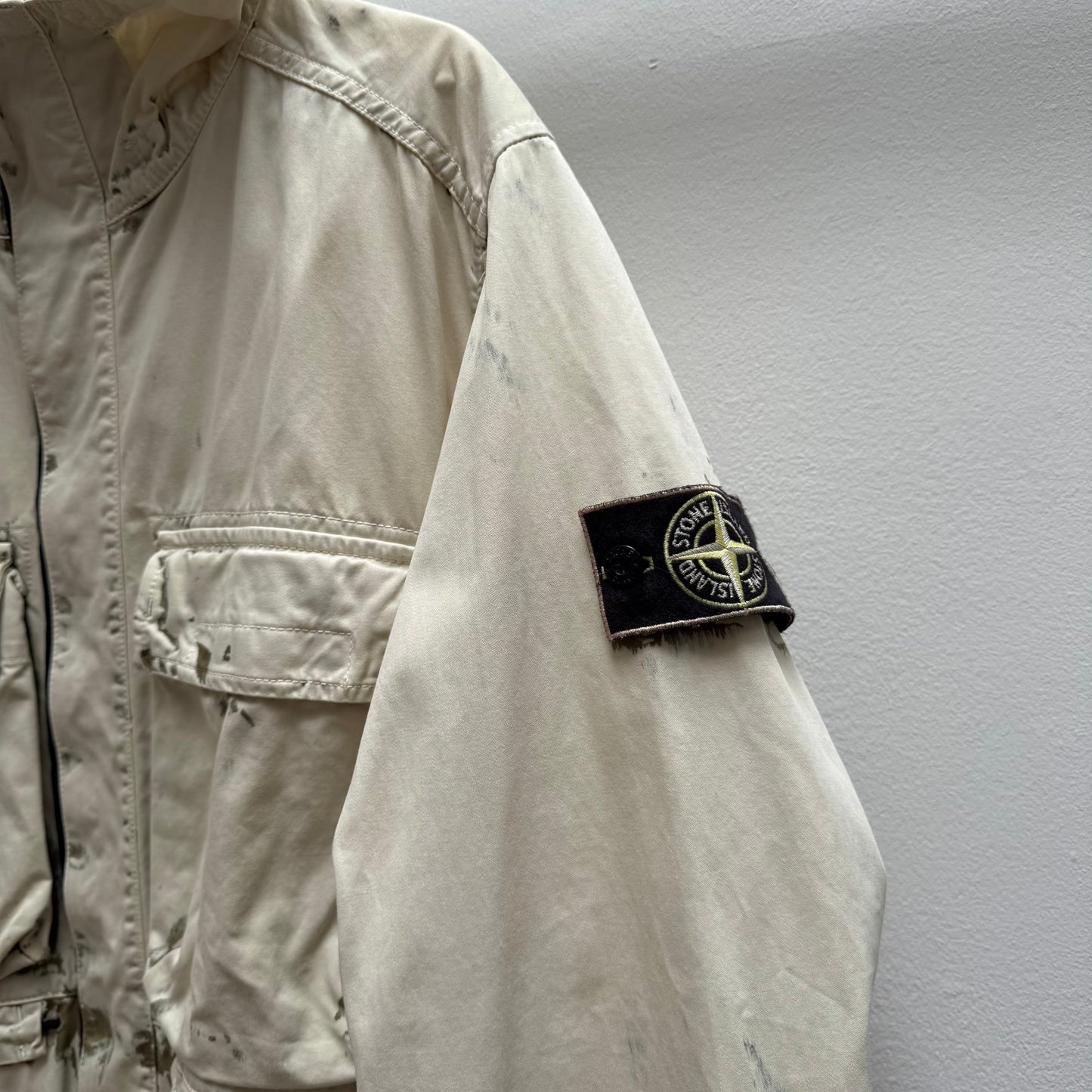 Stone Island Hand Corrosion Field Jacket 2017 (L)