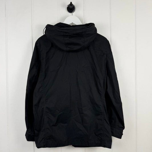 CP Company Canvas Zip Jacket Black (L)