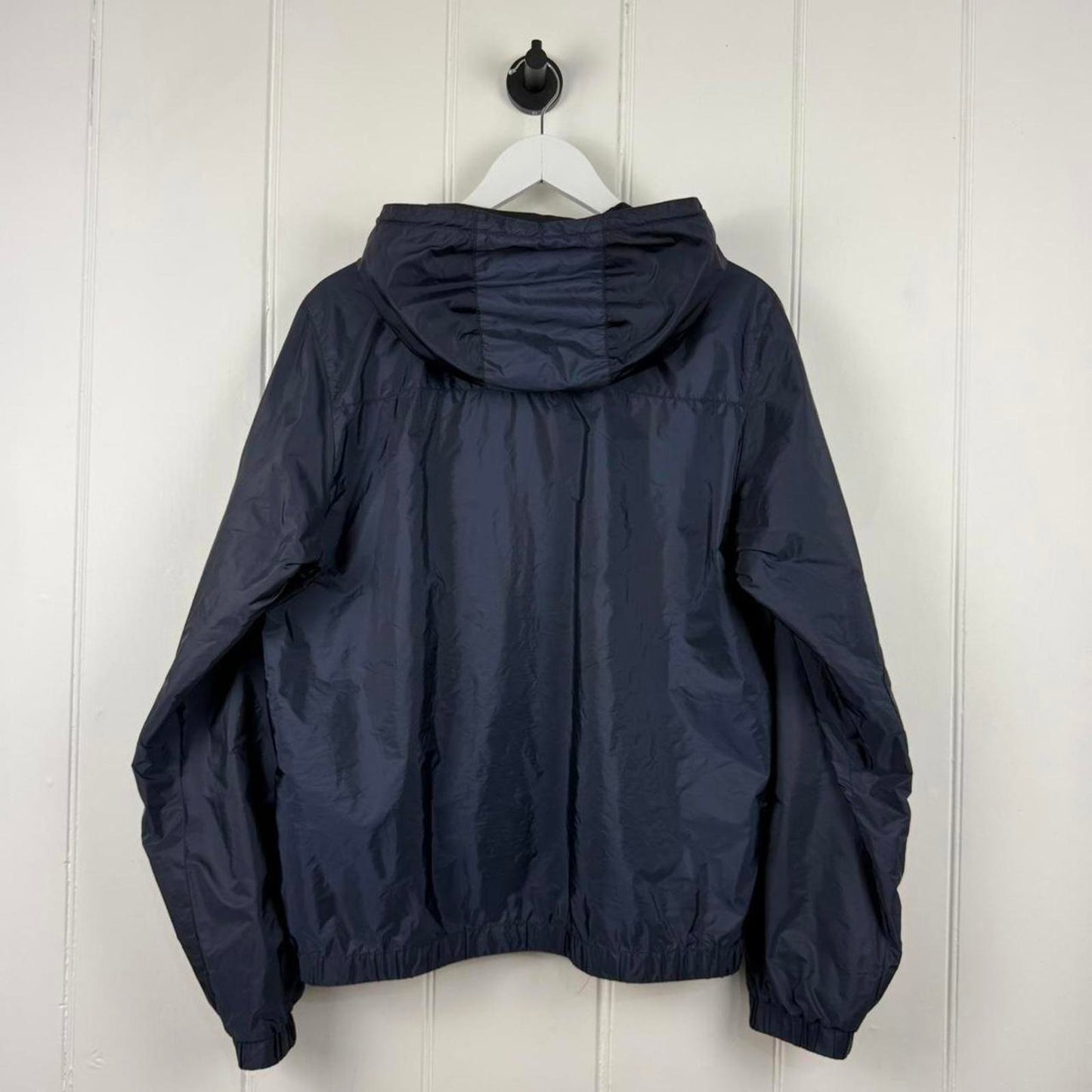 Prada Milano Windbreaker Jacket in Navy Blue (M)