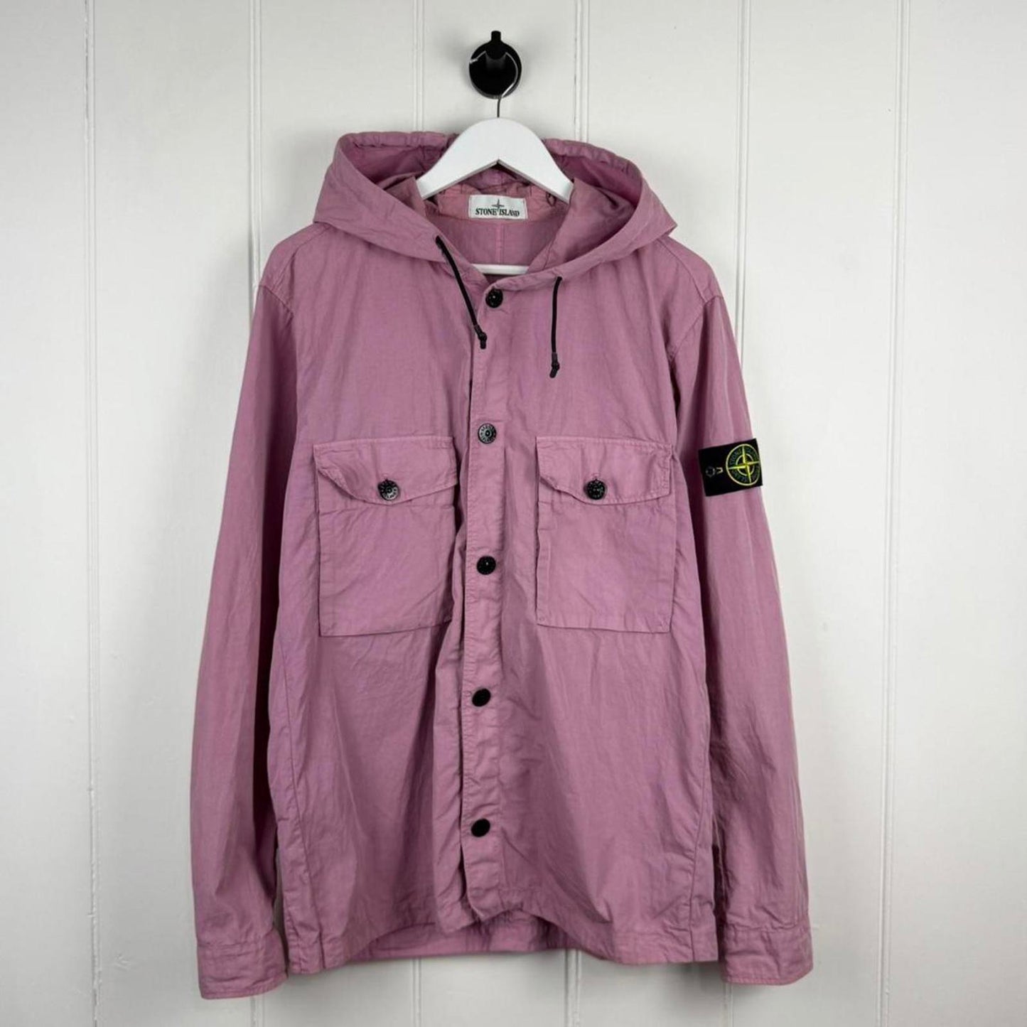 Stone Island Hooded Overshirt Jacket (XL)