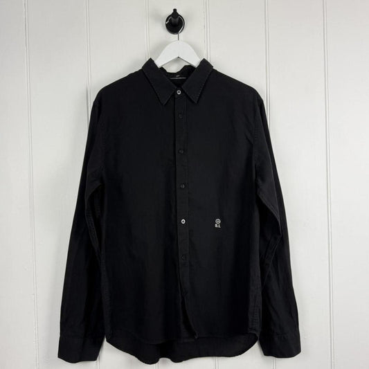 Stone Island Linen Shirt Black (XL)