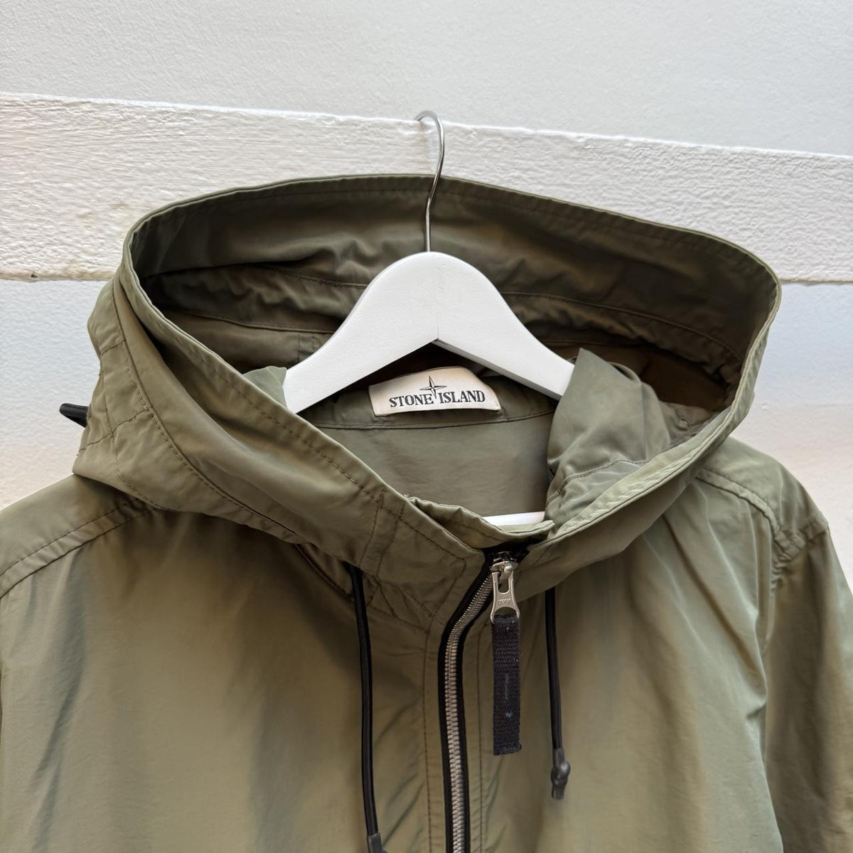 Stone Island Micro Reps Hooded Parka Jacket (L)