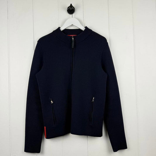 Prada Sport Structured Wool Knit Jacket (M)