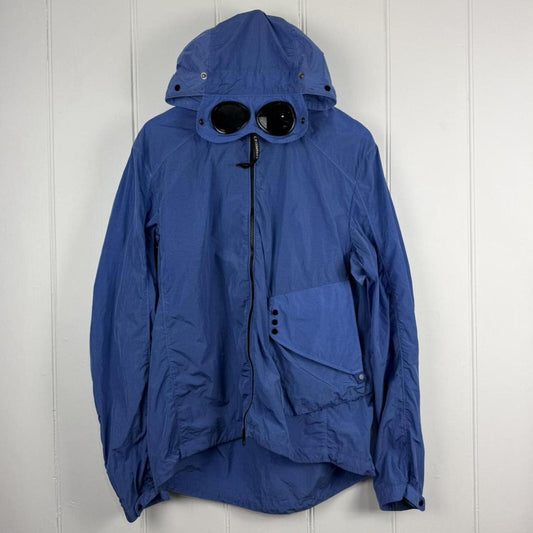 C.P. Company Chrome Hooded Jacket Blue (XL)