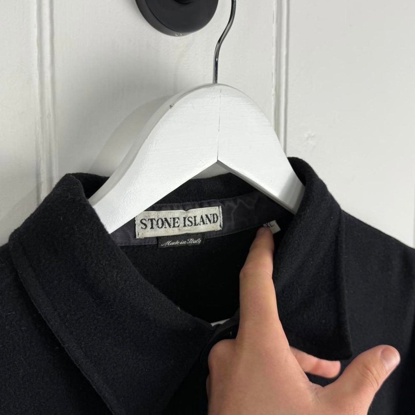 Stone Island Wool Overshirt (XL)