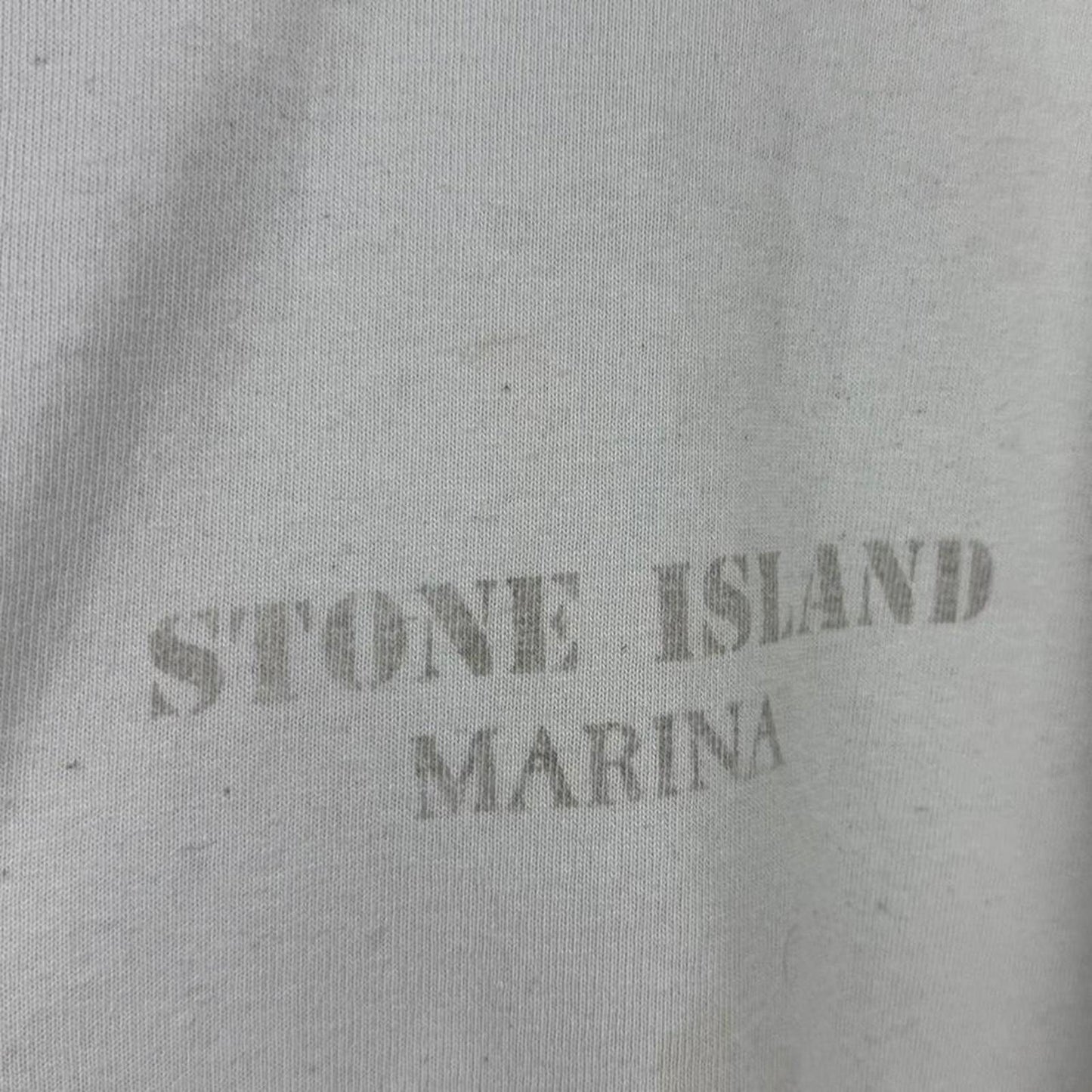 1980's Stone Island Marina Logo T-Shirt (L)