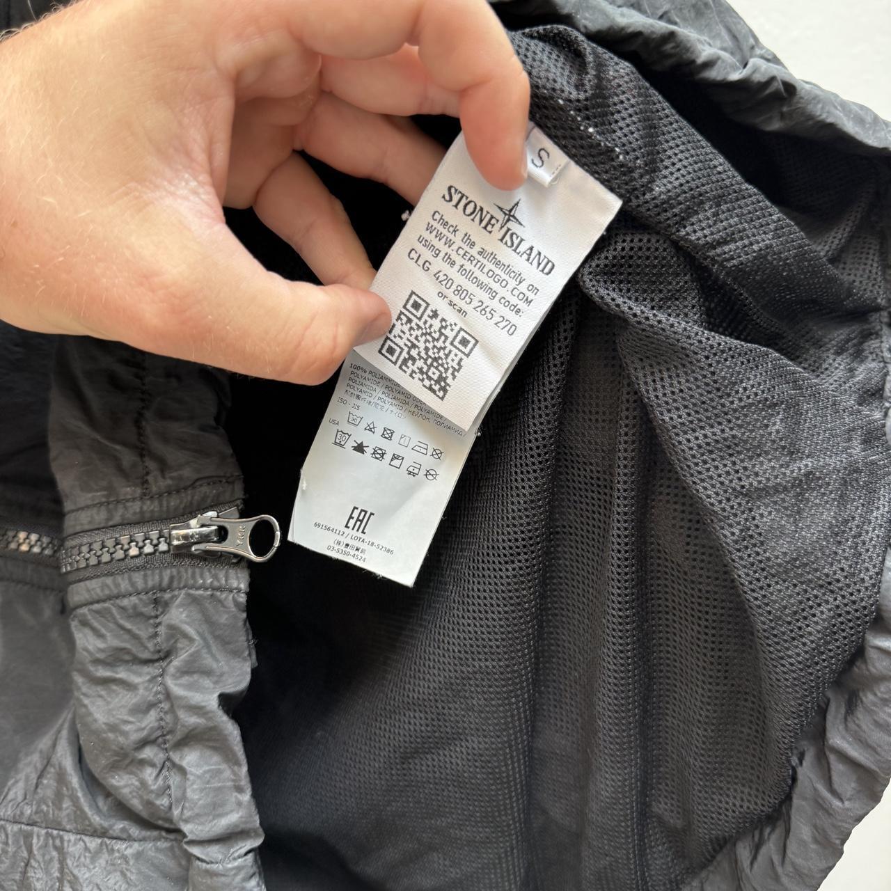 Stone Island Nylon Metal Smock Jacket in Black (S)