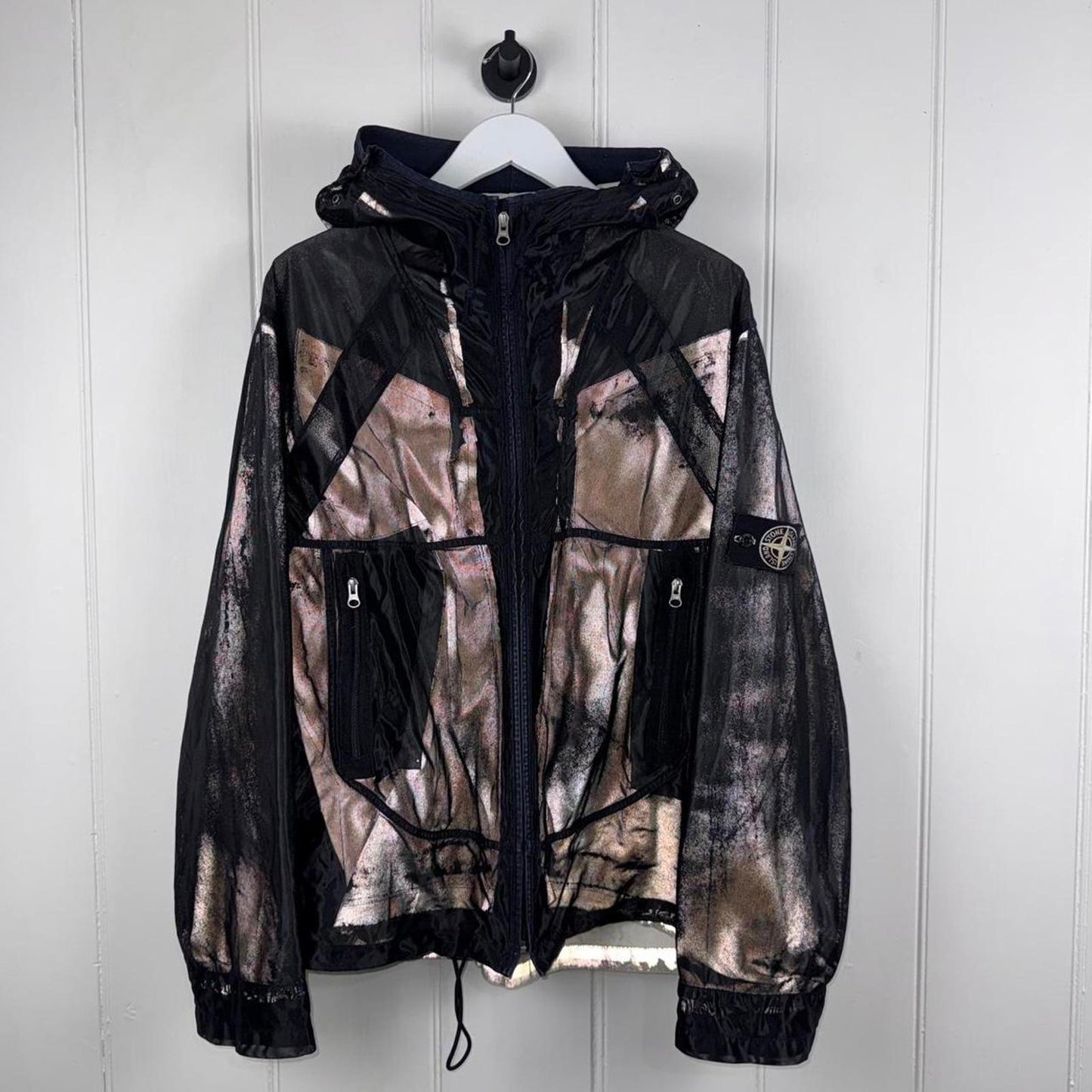Stone Island Reflective Mesh Jacket (XL)