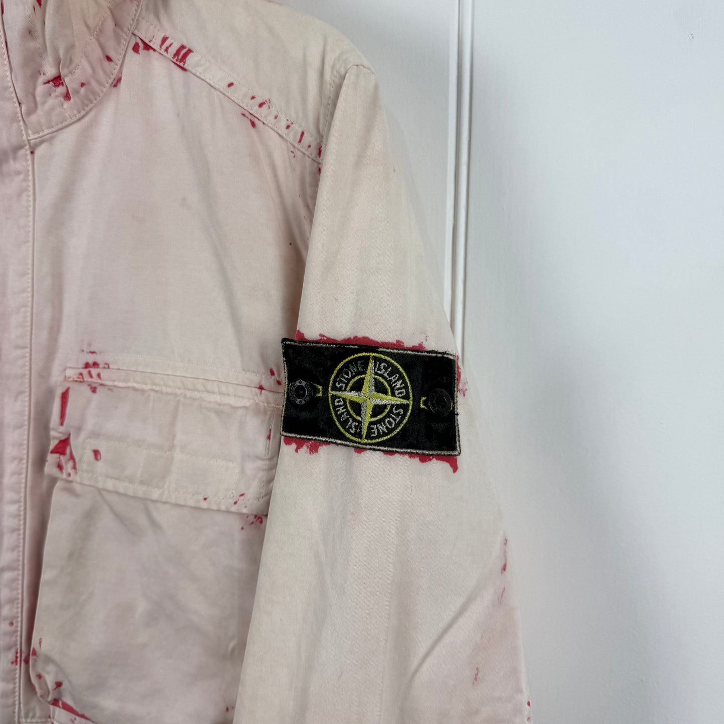 Stone Island Hand Corrosion Raso Jacket (S)