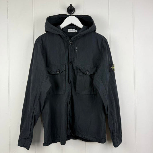 Stone Island Hooded Canvas Jacket (M)