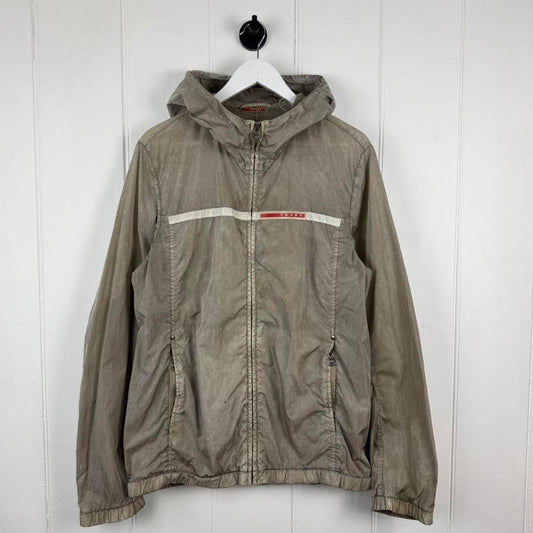 2000's Prada Sport Logo Nylon Jacket (L)
