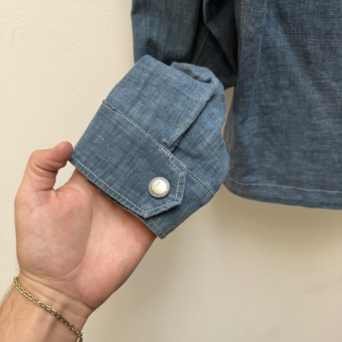 C.P. Company Denim Lens Hooded Jacket (M/L)
