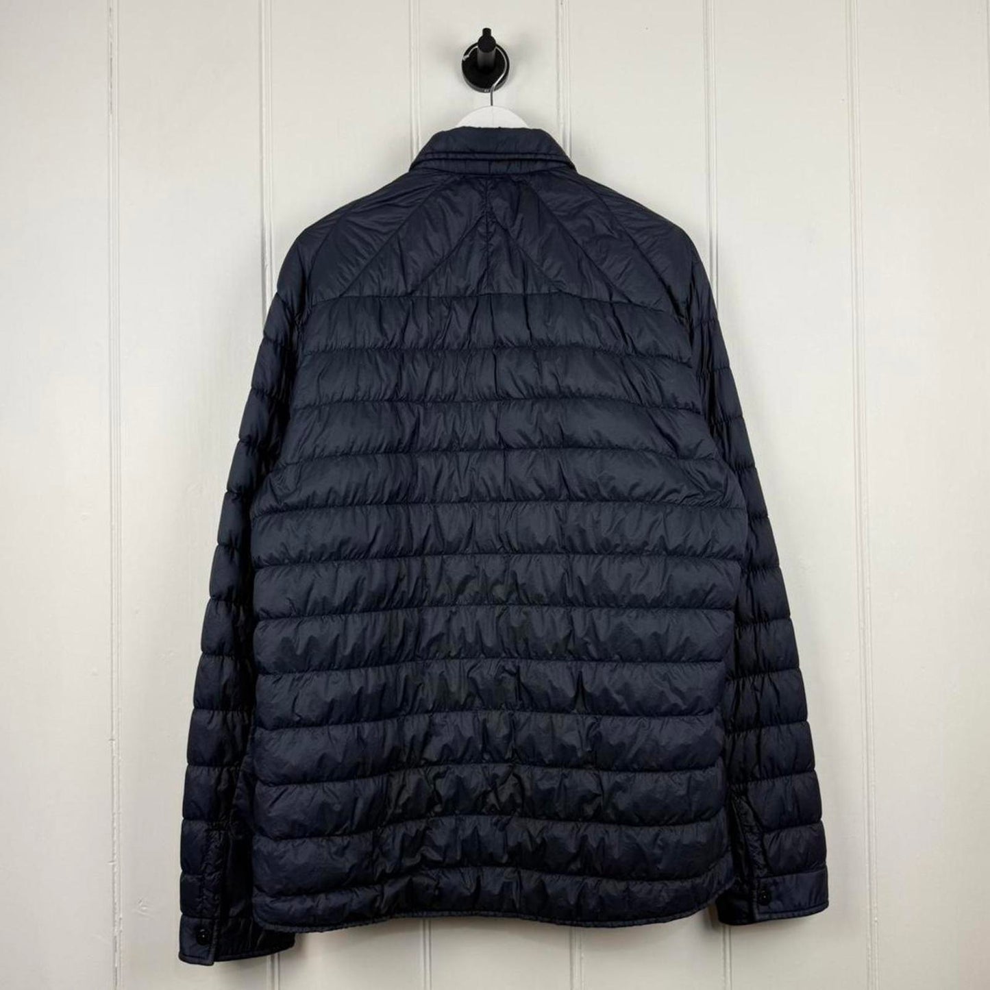 Stone Island Garment Dyed Micro Yarn Down Overshirt (XXL)