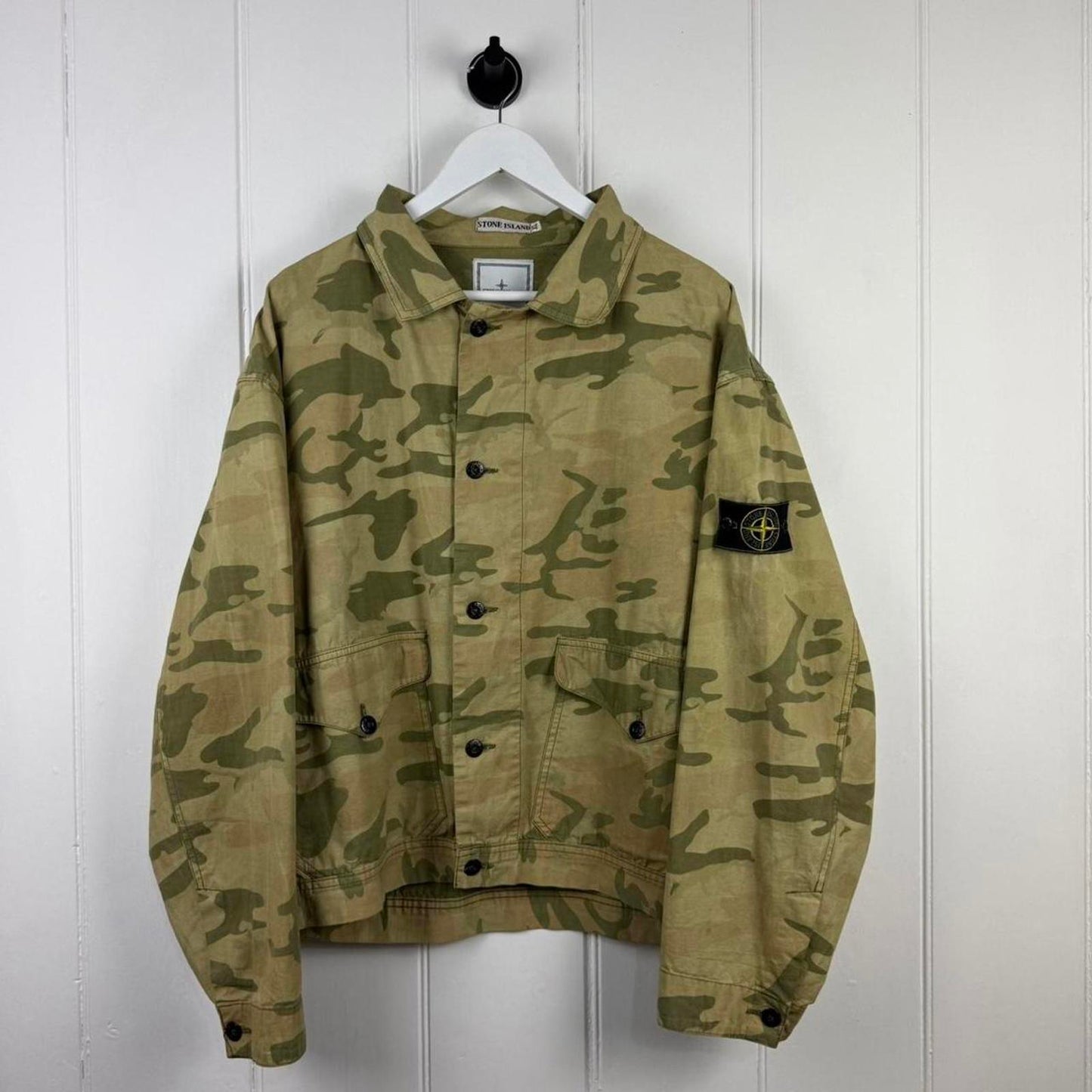 Stone Island Ice Camo Jacket 1989 (XL)