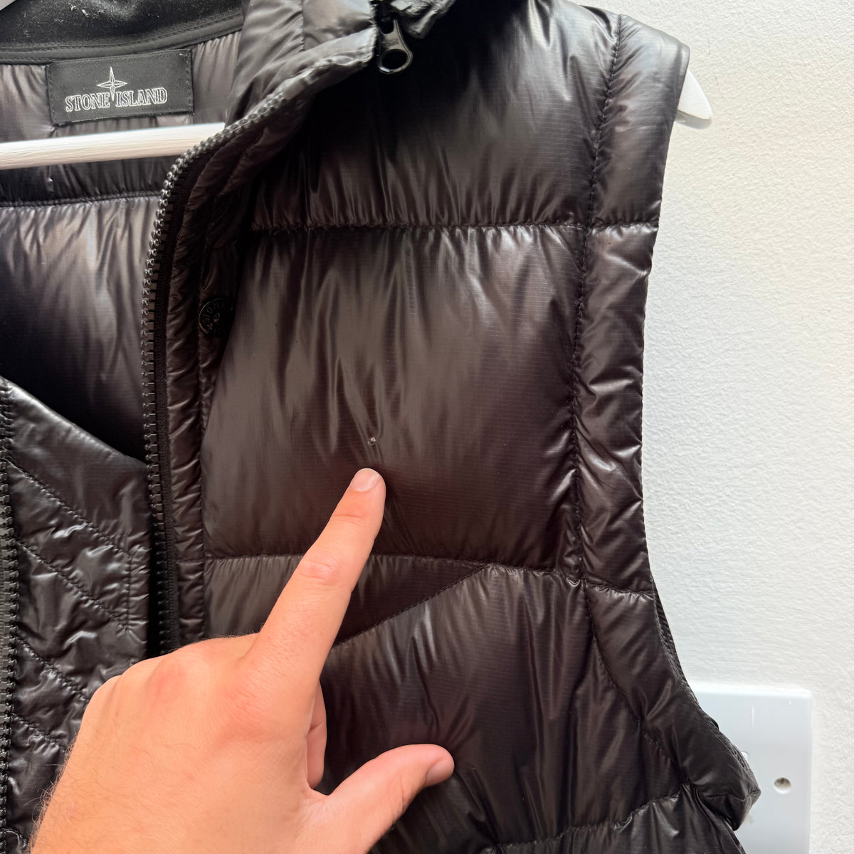 Stone Island Shadow Project Pertex Quantum Y Down Puffer Jacket (S)