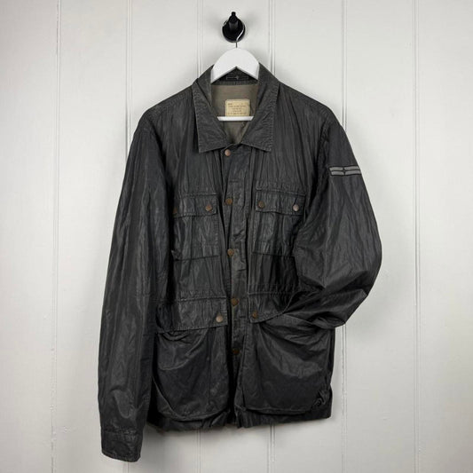 Stone Island Denim Division Resin-Coated Field Jacket (XL)