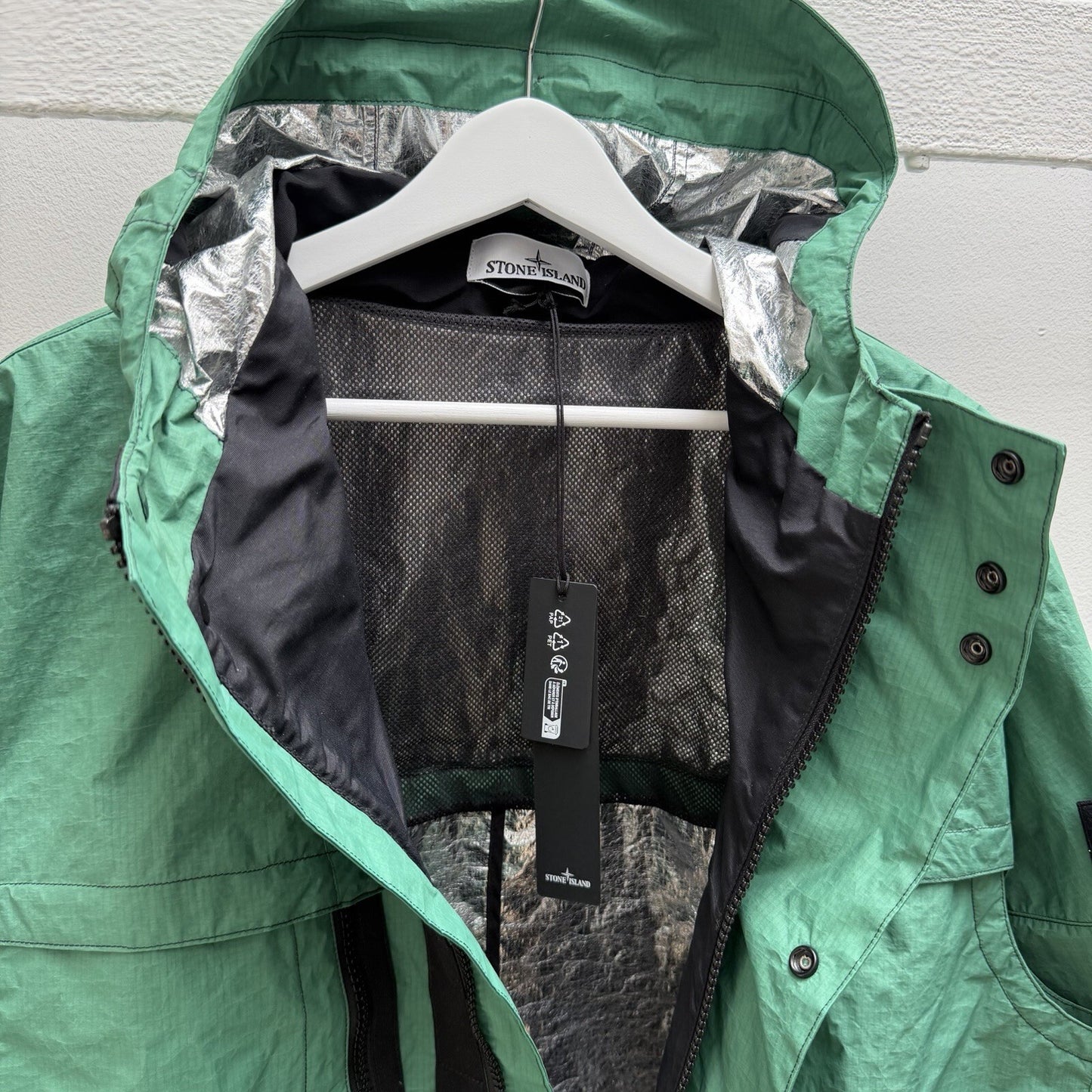 Stone Island Metal Lamina Ripstop Heat Reactive Jacket (XL)