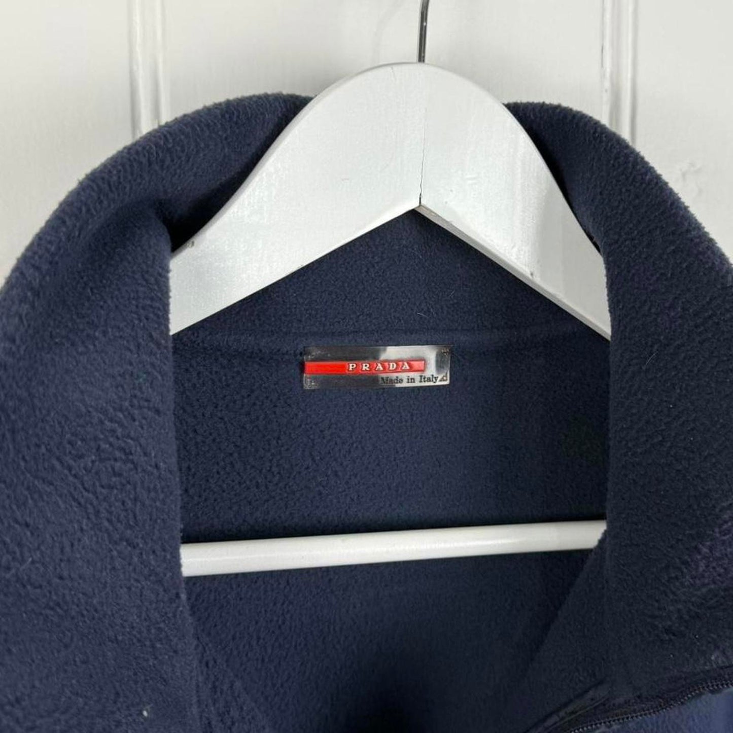 00s Prada Sport Fleece Jumper in Navy (XL)