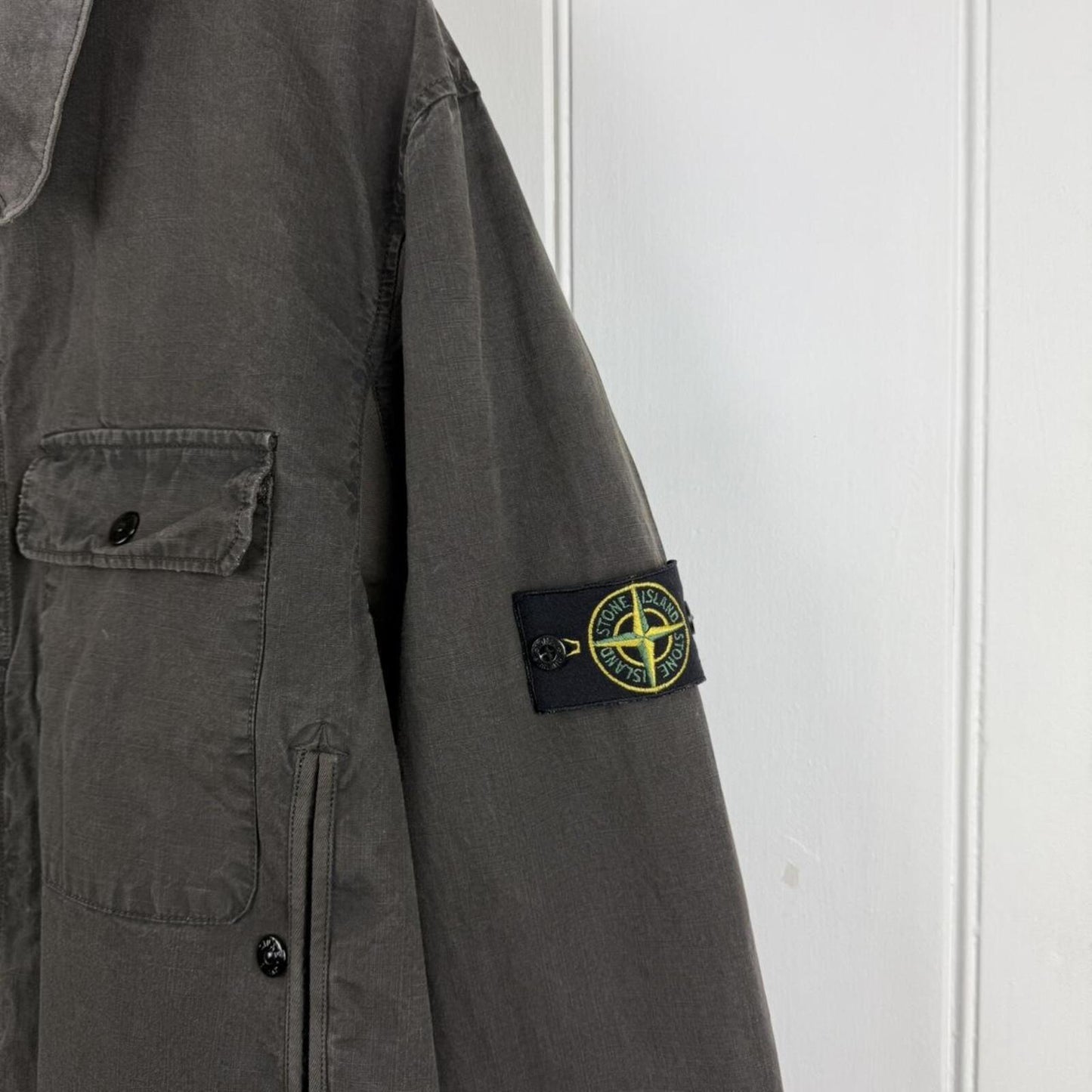 Stone Island Carpenter Style Jacket Charcoal Grey (XXL)