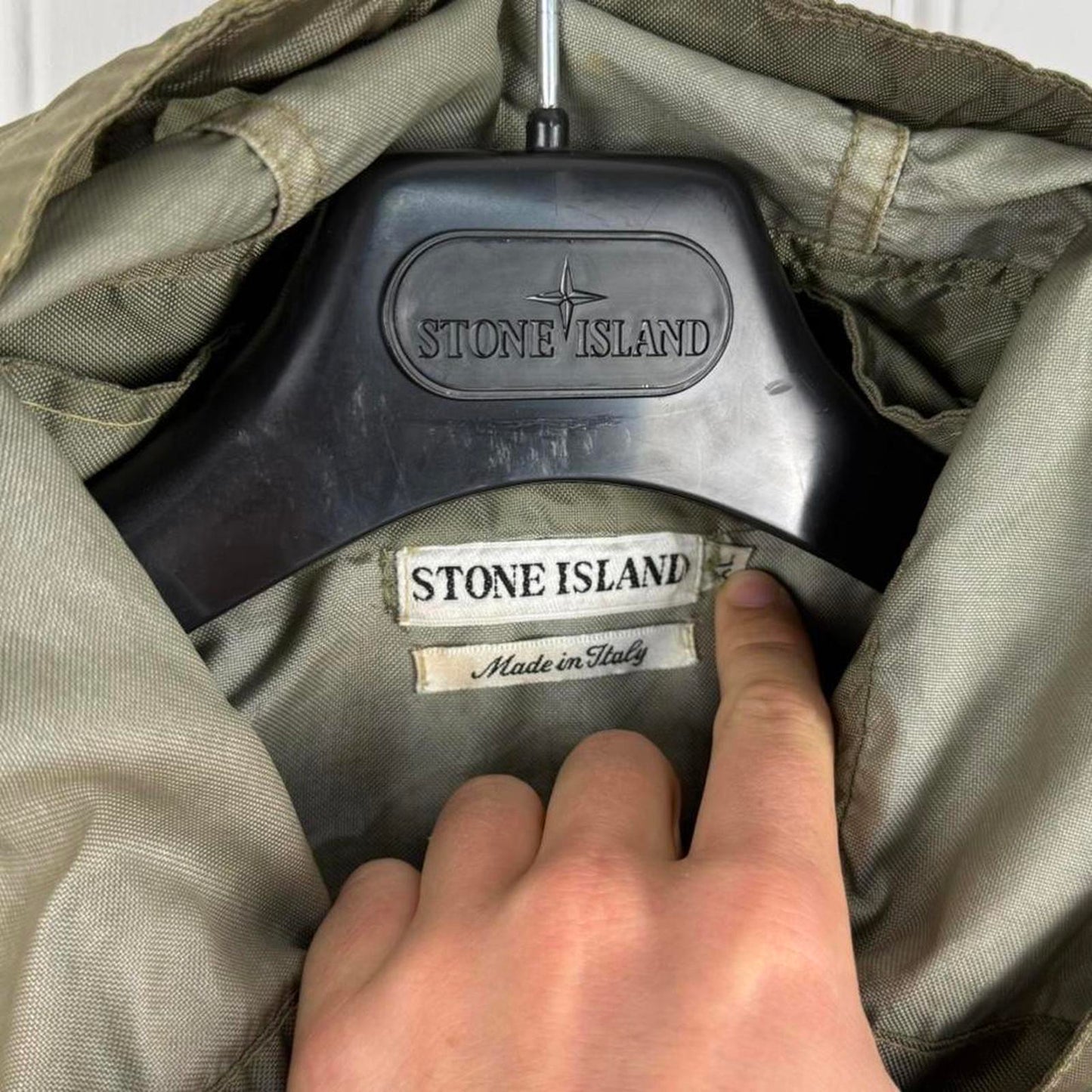 Stone Island Formula Steel Jacket Olive – 1995 (XL)