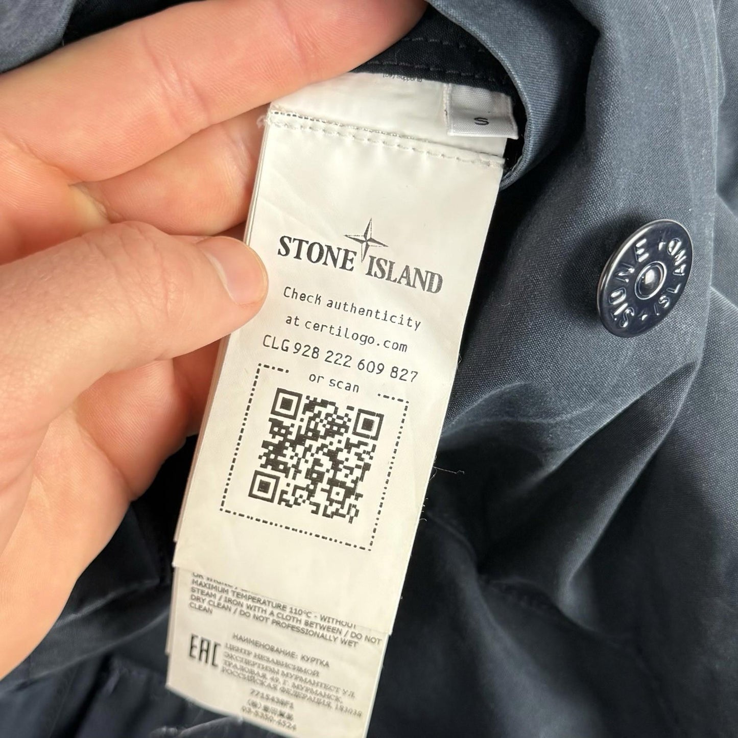 Stone Island Ghost O Ventile Smock Jacket (S)