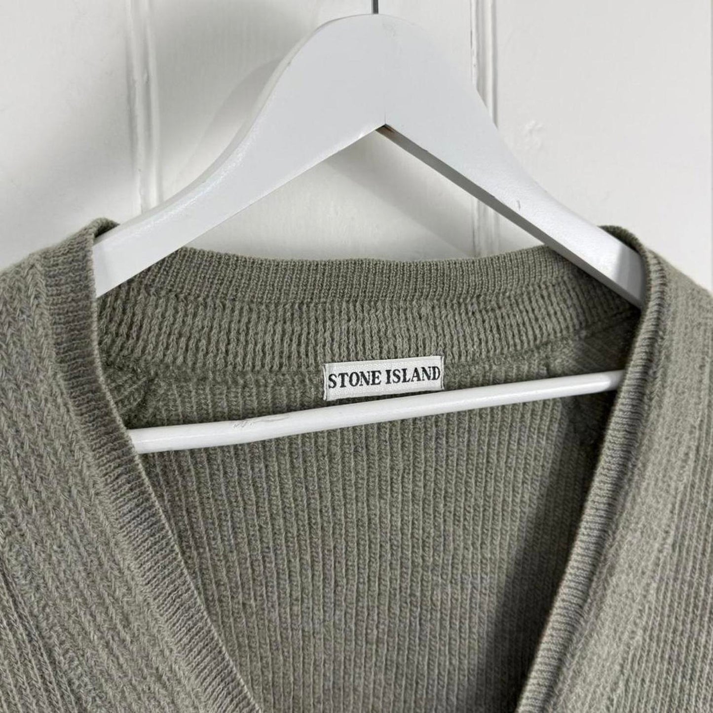 1989s Stone Island Button Cardigan Knit (L)