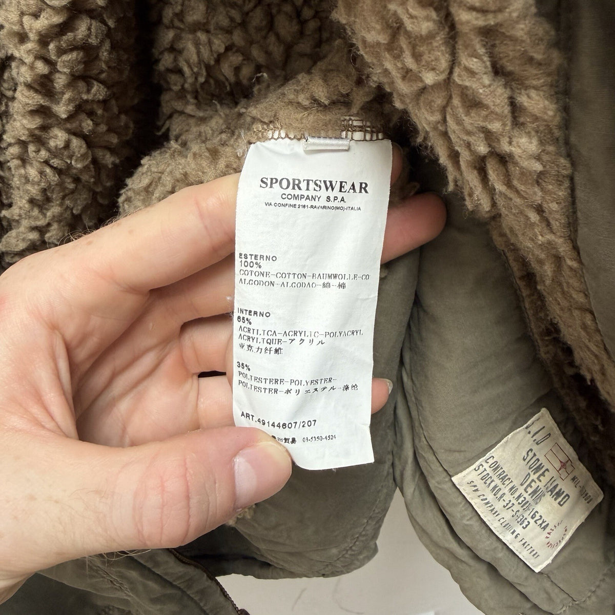 Stone Island Denims Military Parka (XXL)