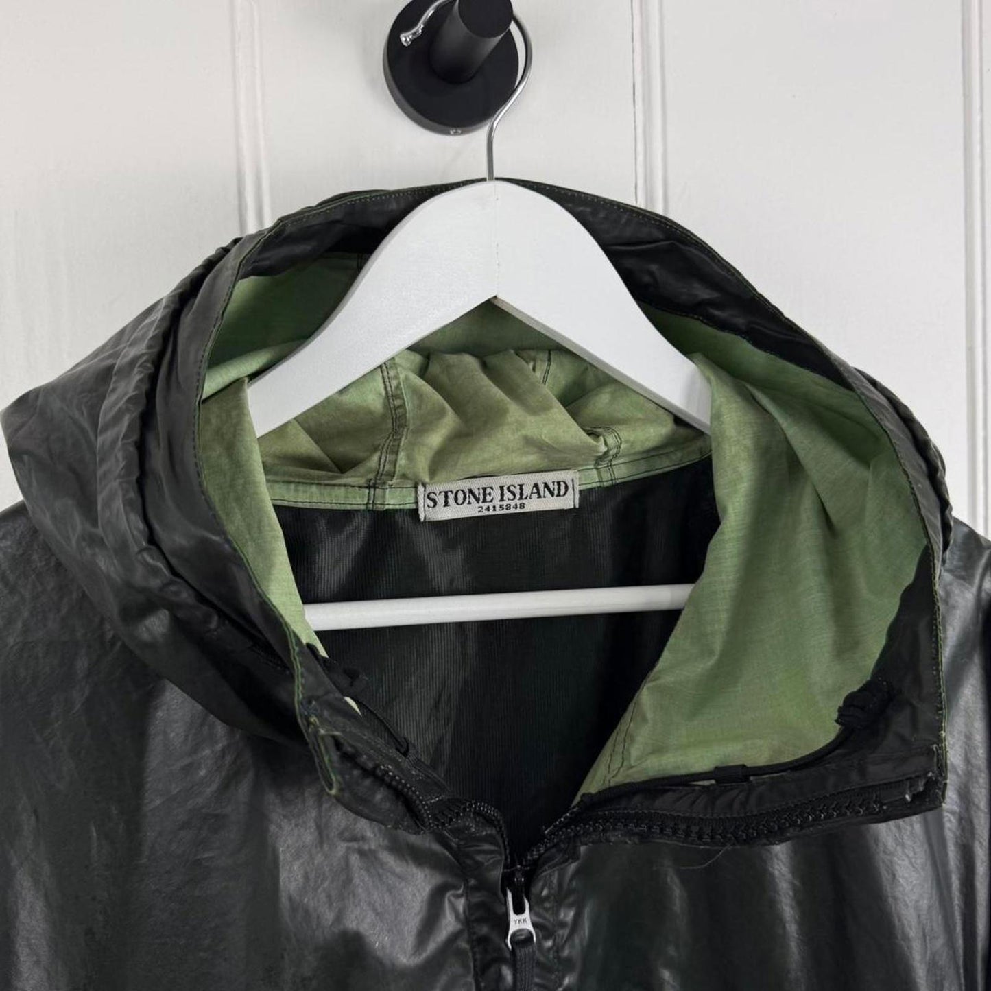 Stone Island Heat Reactive Jacket Black/Green (XL)