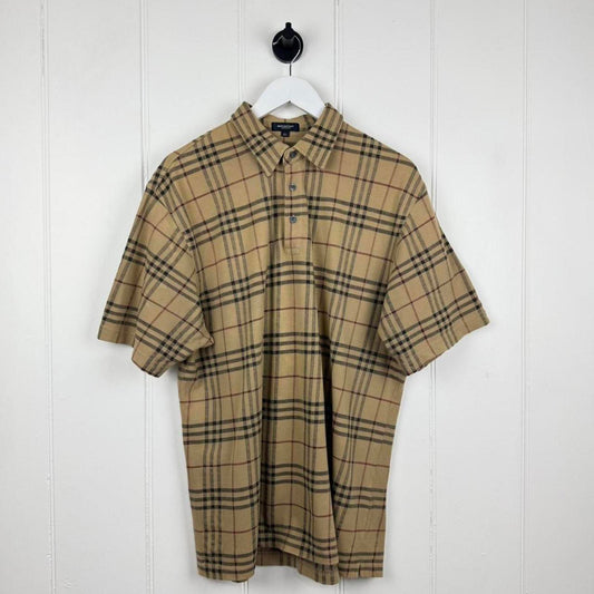 Burberry Nova Check Polo Shirt (XL)