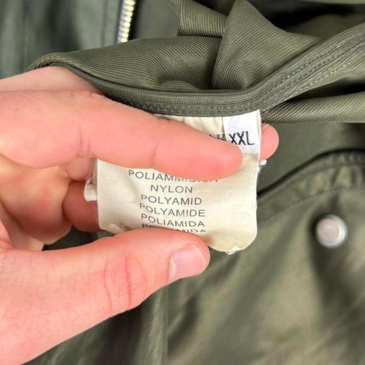 Stone Island Nylam Jacket – Olive Green (XXL)