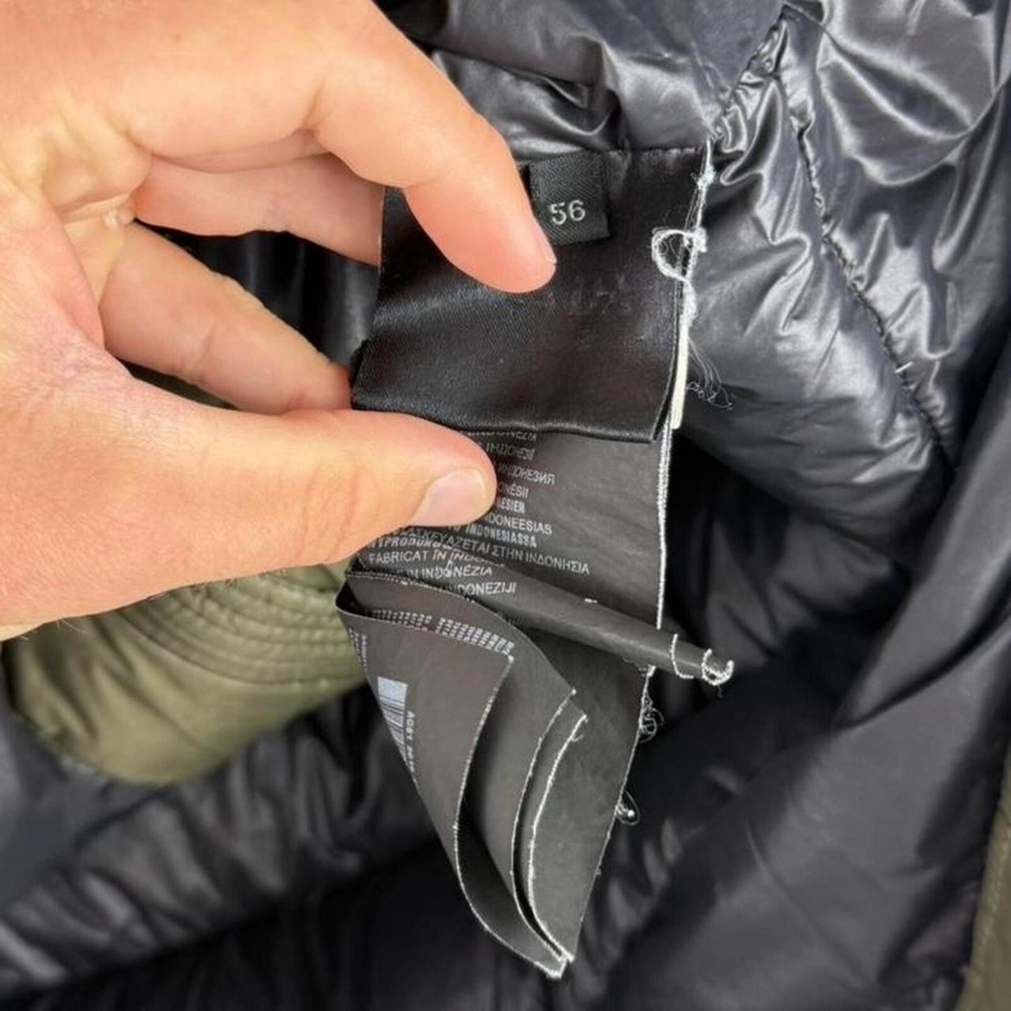 Prada Nylon Padded Vest Olive (XL)