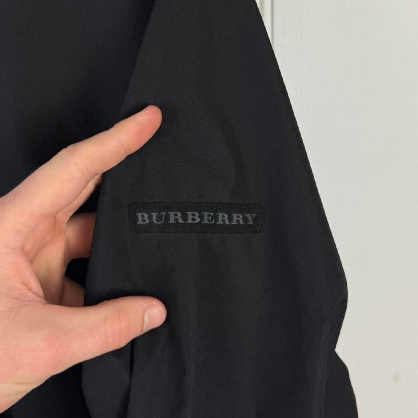 Burberry Golf Pullover Jacket Black (XXL)