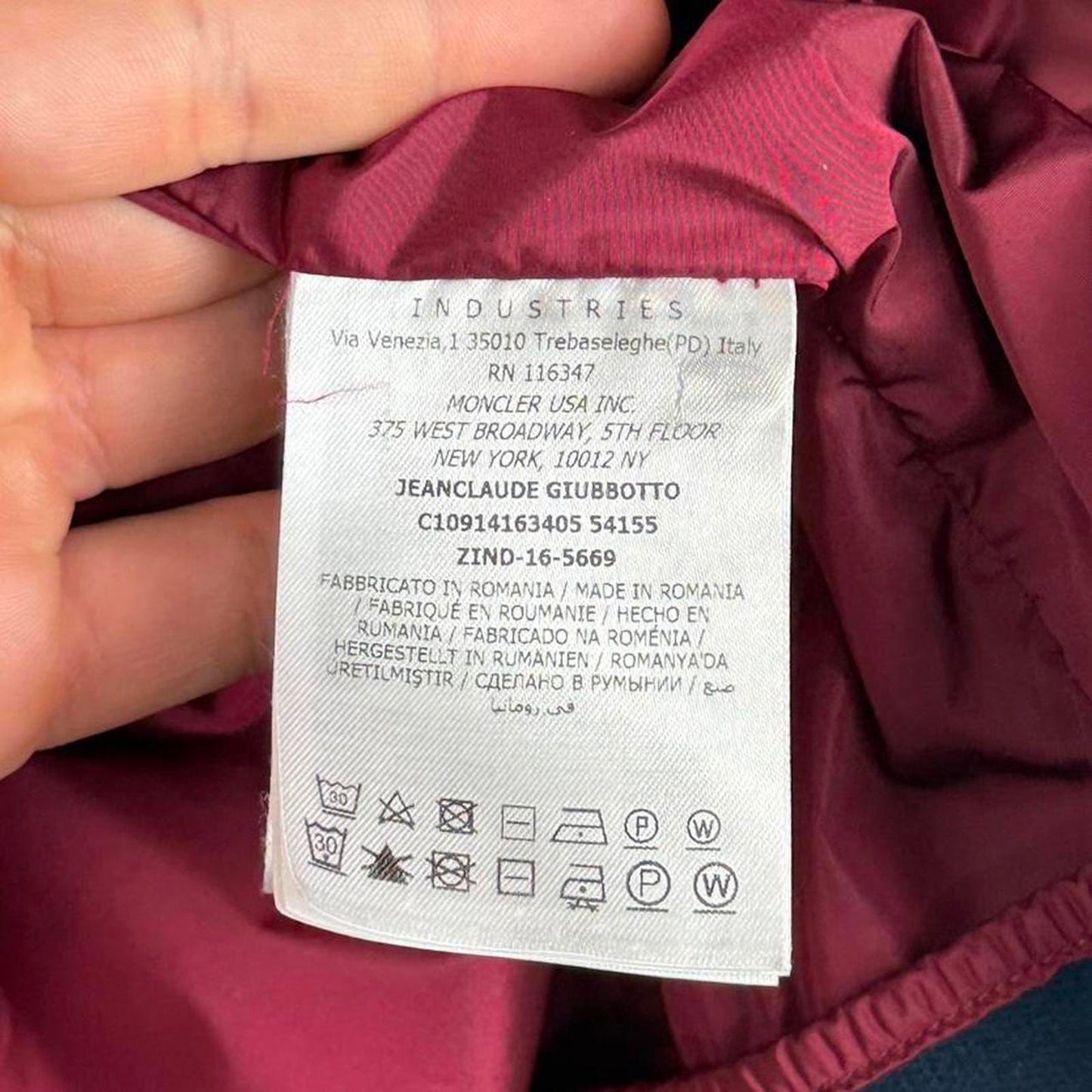 Moncler “Jean Claude” Hooded Nylon Jacket (M)