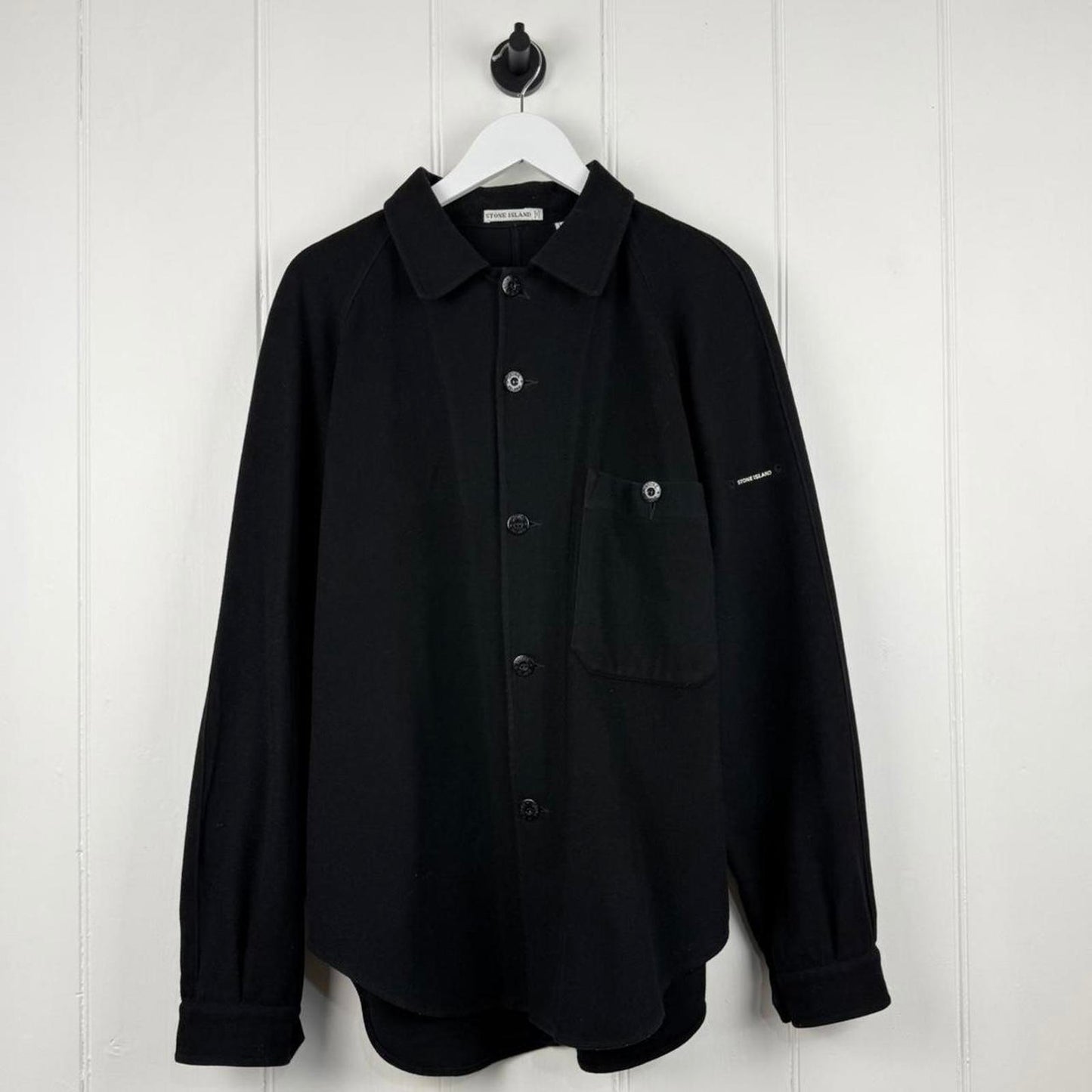Stone Island Wool Blend Overshirt (L)