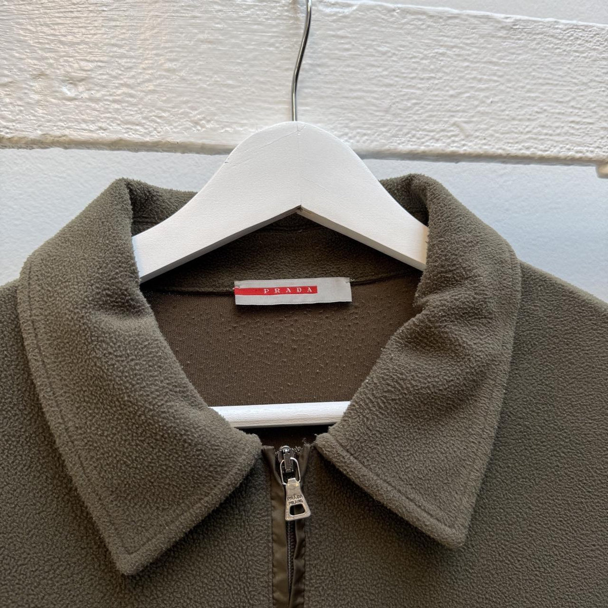 00s Prada Sport Fleece Quarter Zip Jumper (M/L)