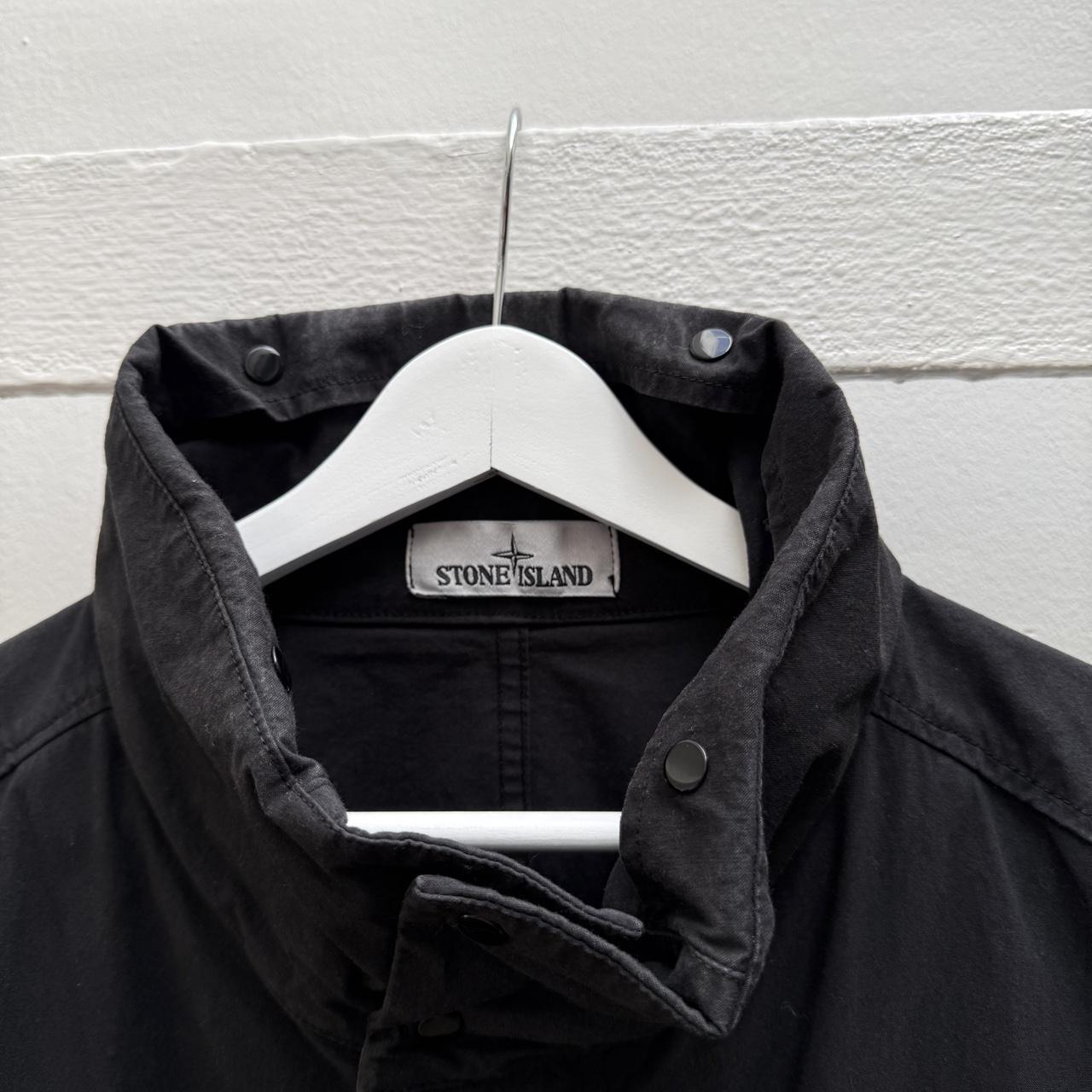 Stone Island Cotton Cordura Field Jacket in black (XXL)