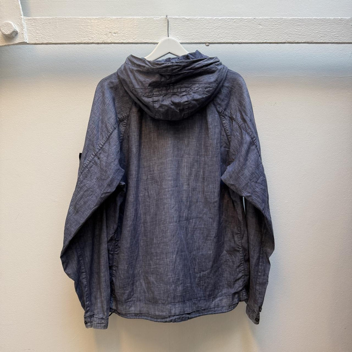 Stone Island Lino Watro Tela Hooded Jacket (L)