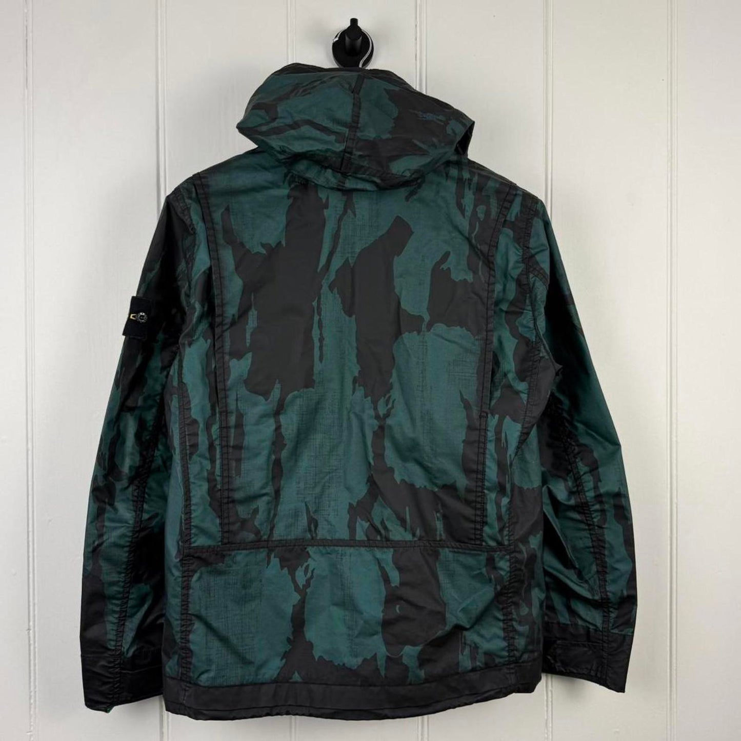 Stone Island Reverse Camo Raso Gommato Jacket (S)