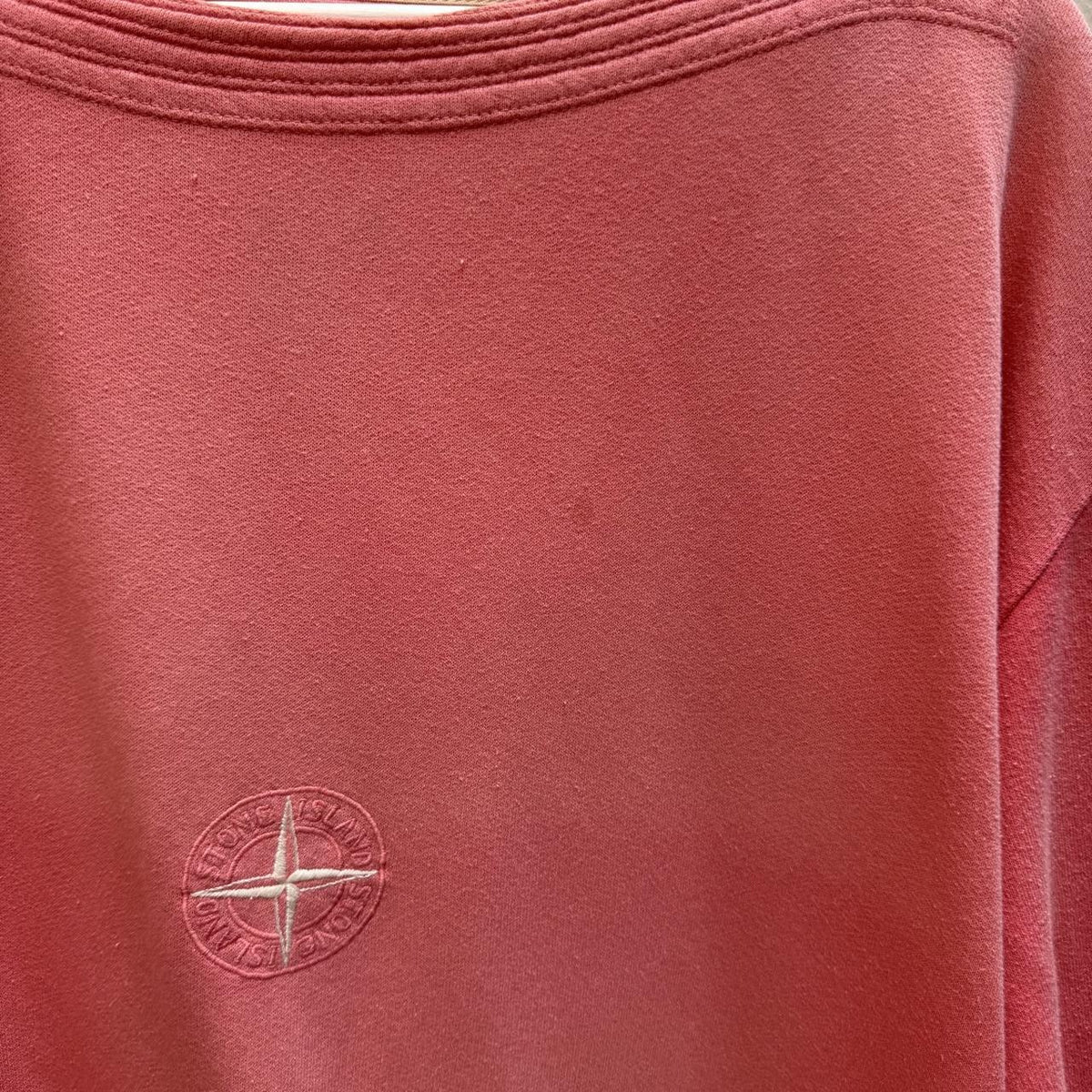 1990s Stone Island Boat Neck Sweatshirt (XL)