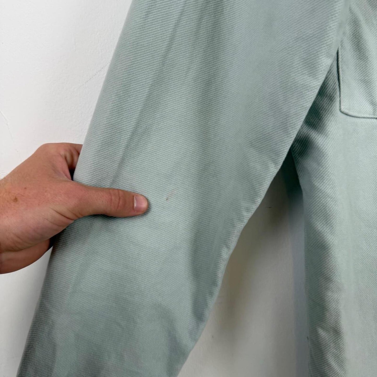 Stone Island Heavyweight Overshirt Jacket Sage Green (M)