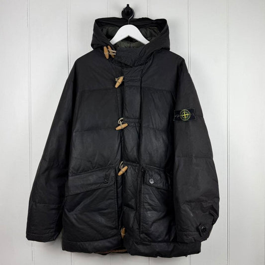 Stone Island Waxed Cotton Down Parka — 1999 (L)