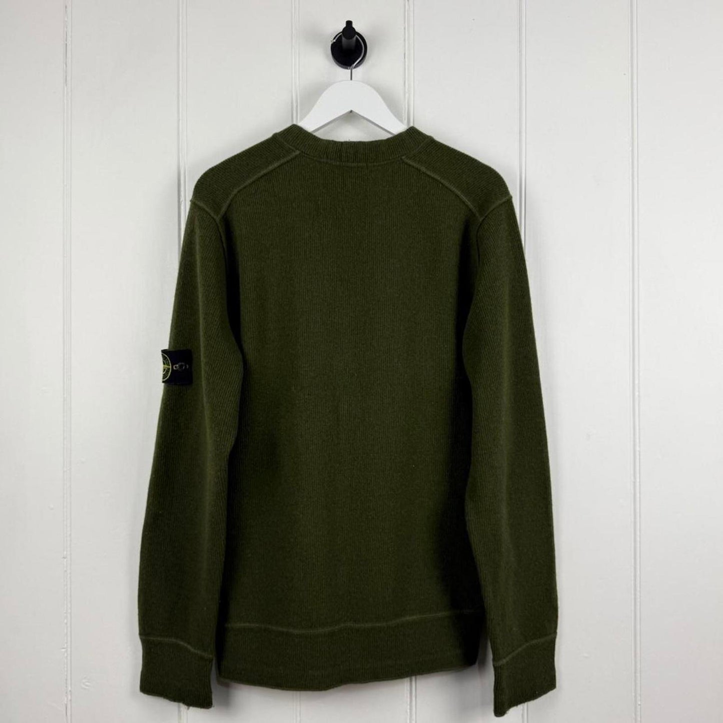 Stone Island Ribbed Knit Green (XL)